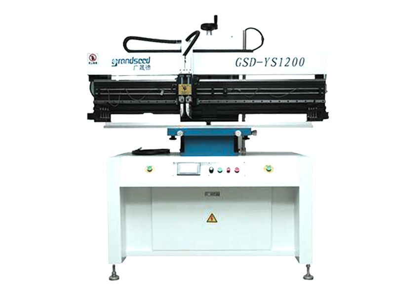半自动LED锡膏印刷机GSD-YS1200